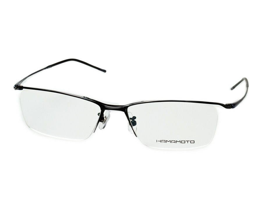 ☆国産品☆《定価34,000円！》HAMAMOTO／ハマモト ブラック メガネ  